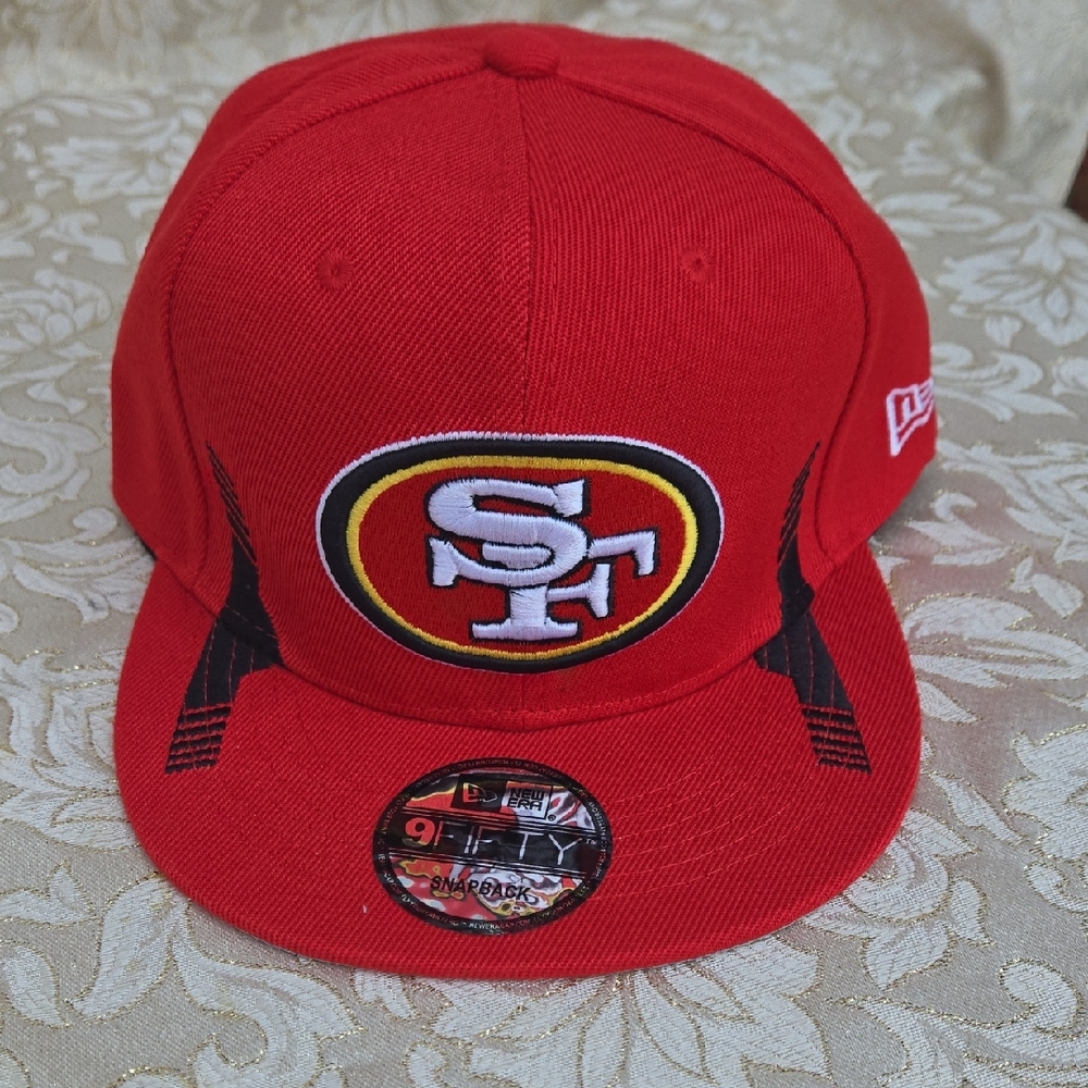 New Era Red Cap with SF Emblem